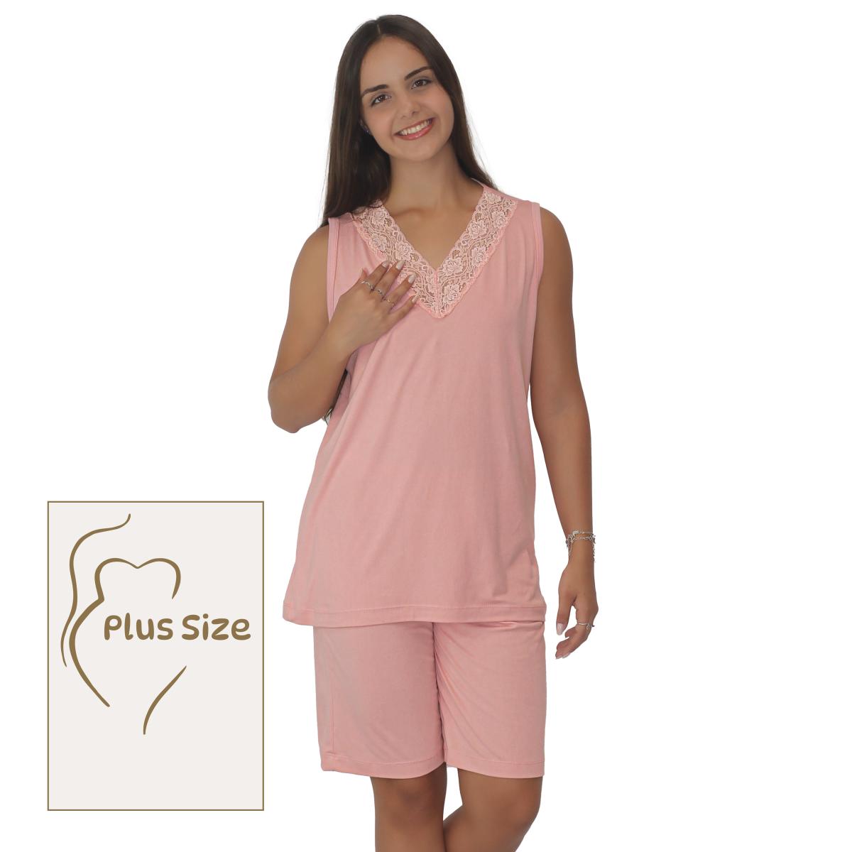 Imagem de Bermudão Leve com Detalhe em Renda Modal 