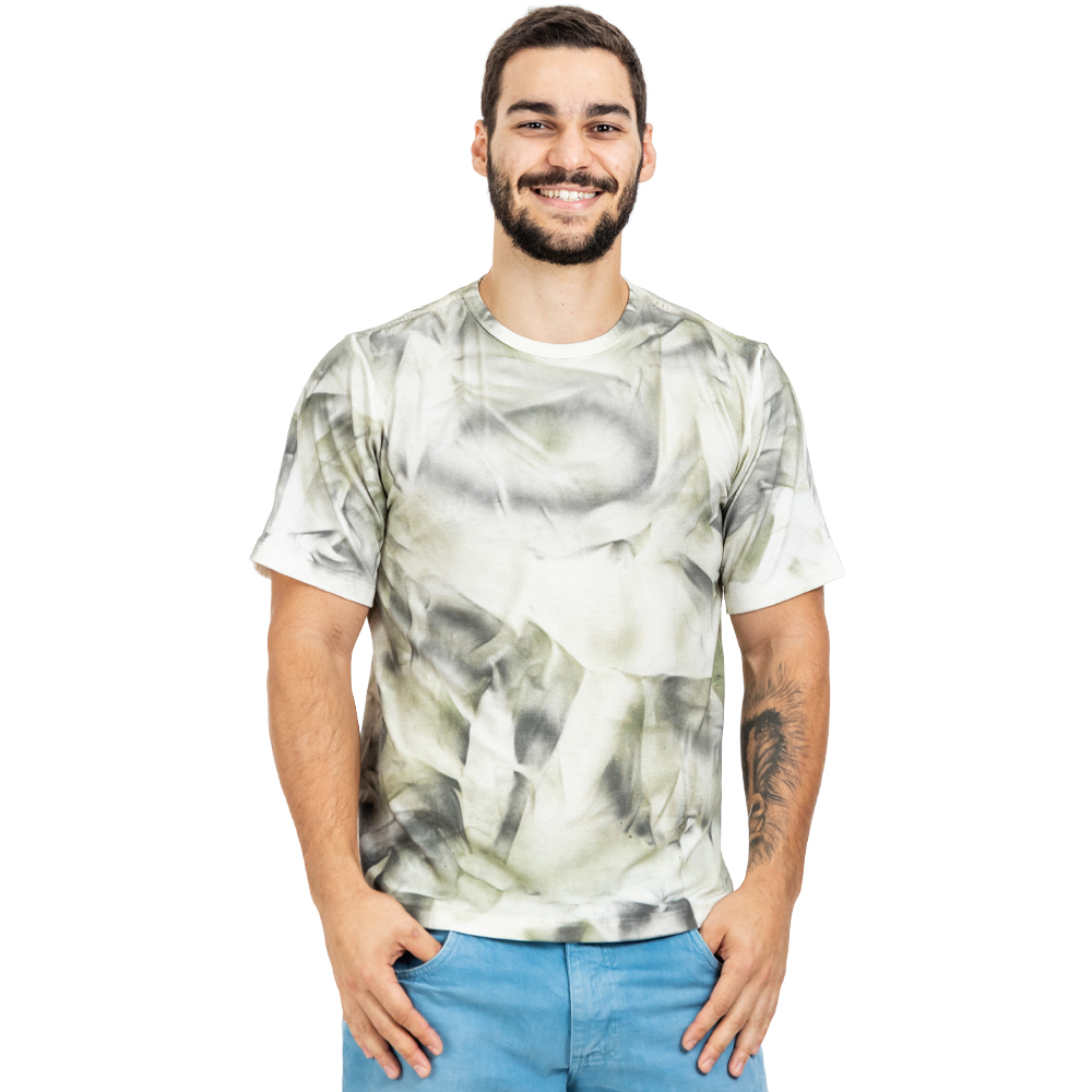 Imagem de Camisa Masculina em Malha Camuflada PUFF