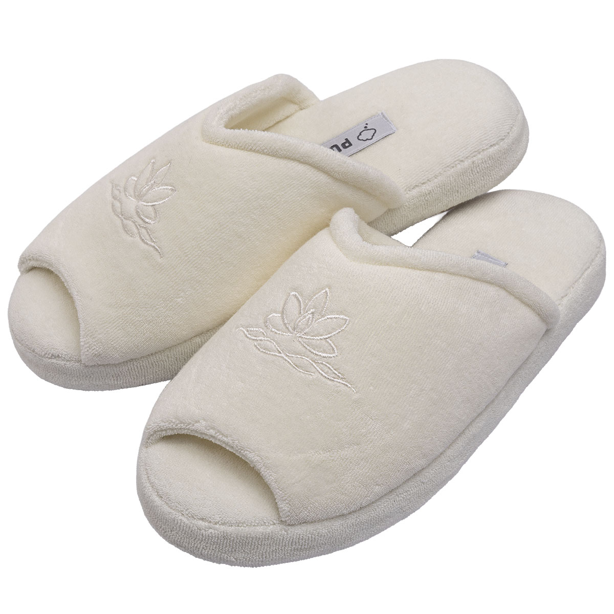 Imagem de Pantufa Anatômica Comfort Atoalhada com Bordado