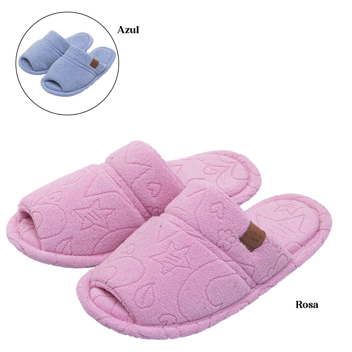 Imagem de Pantufa Atoalhada Flexível Aventura nos Pés - Kids