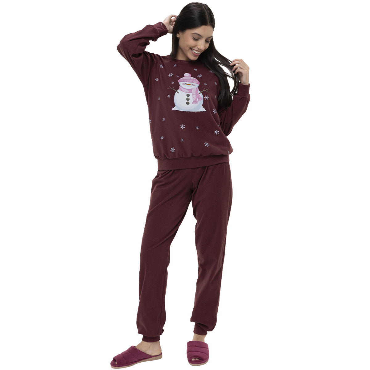Imagem de Pij Inv Pesado Ultrasoft Comfy Itália Boneco Neve
