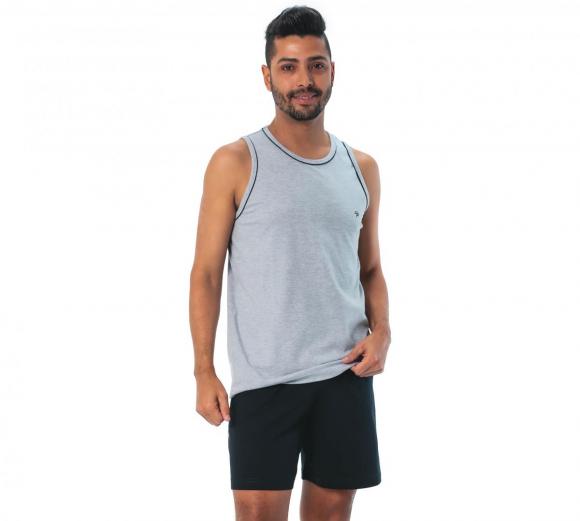 Imagem de Pijama Masculina Malha Camiseta PUFF