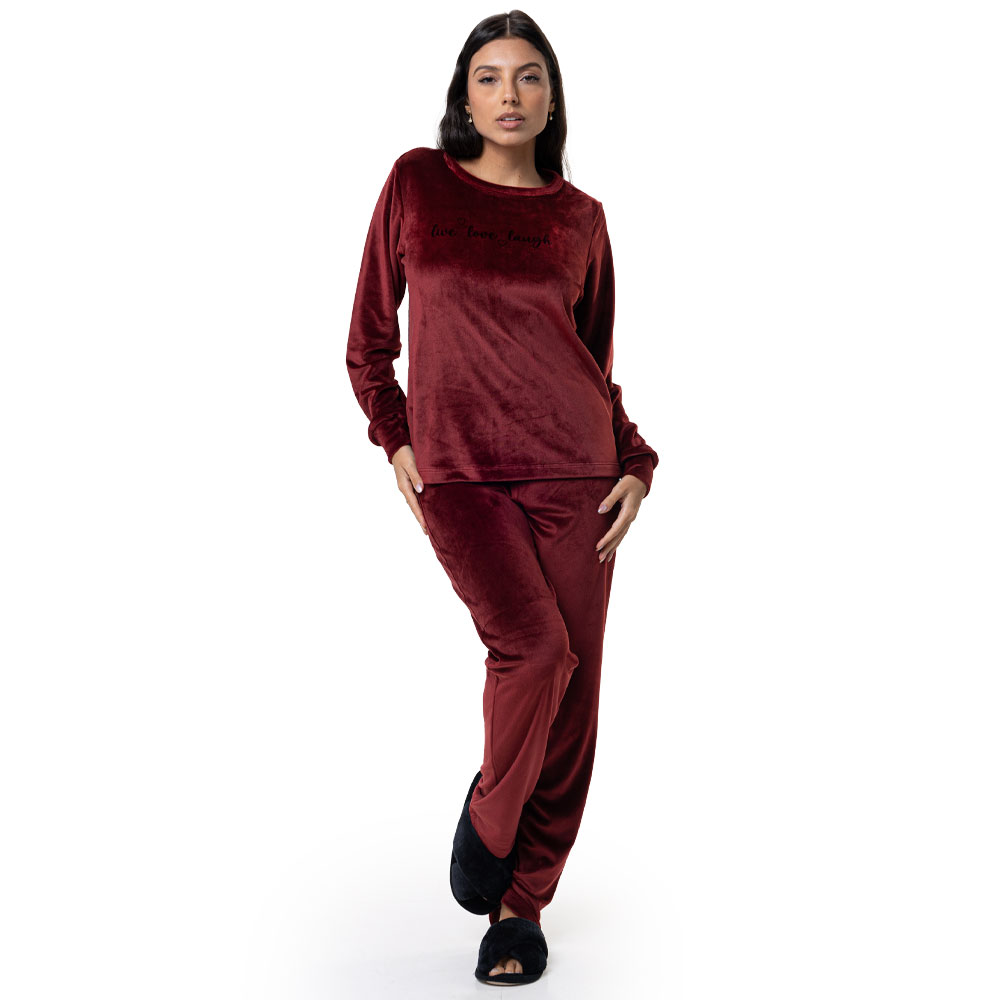 Imagem de Pijama Plush Elastano PUFF