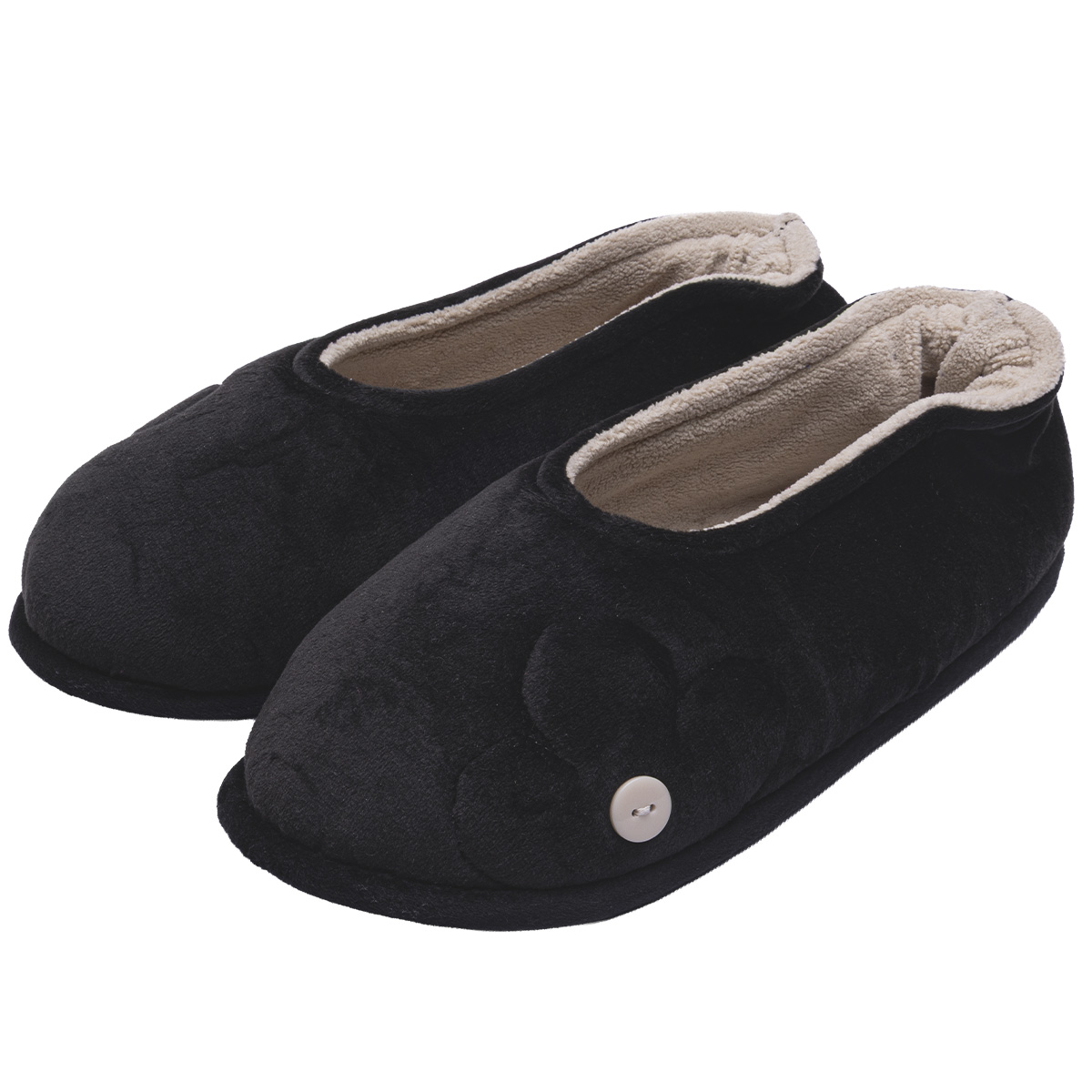Imagem de Sapatilha Plush Feminina com Detalhes Flor Quechua Fleece